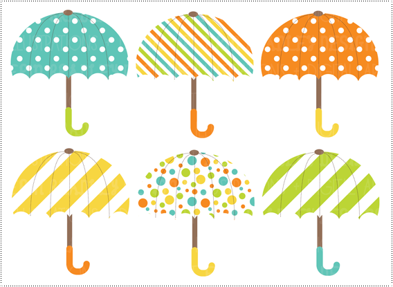 free baby shower umbrella clipart - photo #24